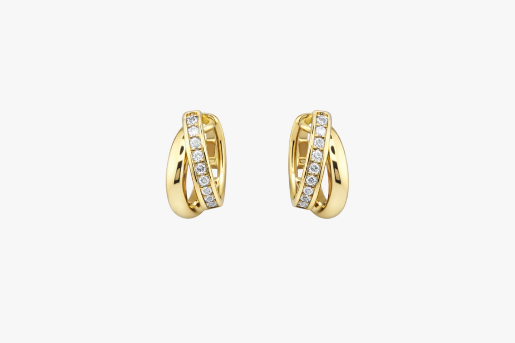 Two Tone Double Band Hoops
