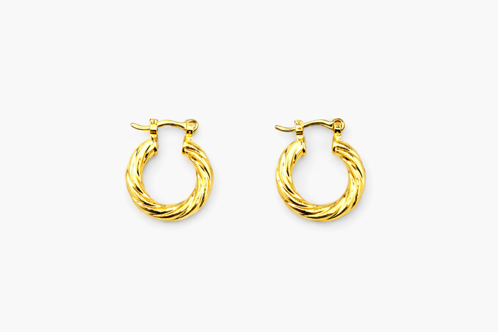 Rio Twist Hoops