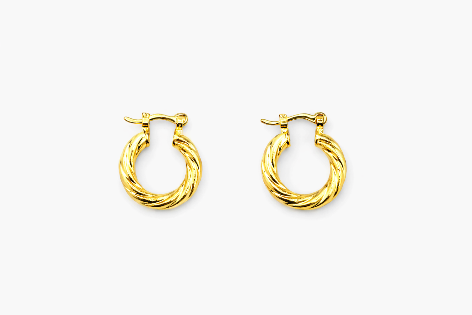 Rio Twist Hoops