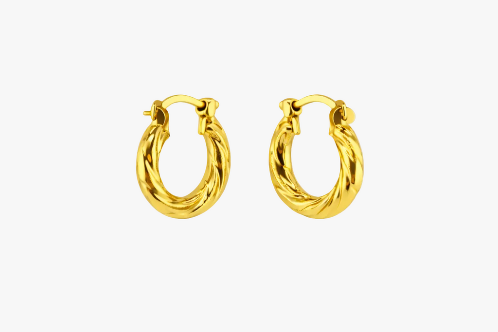 Rio Twist Hoops