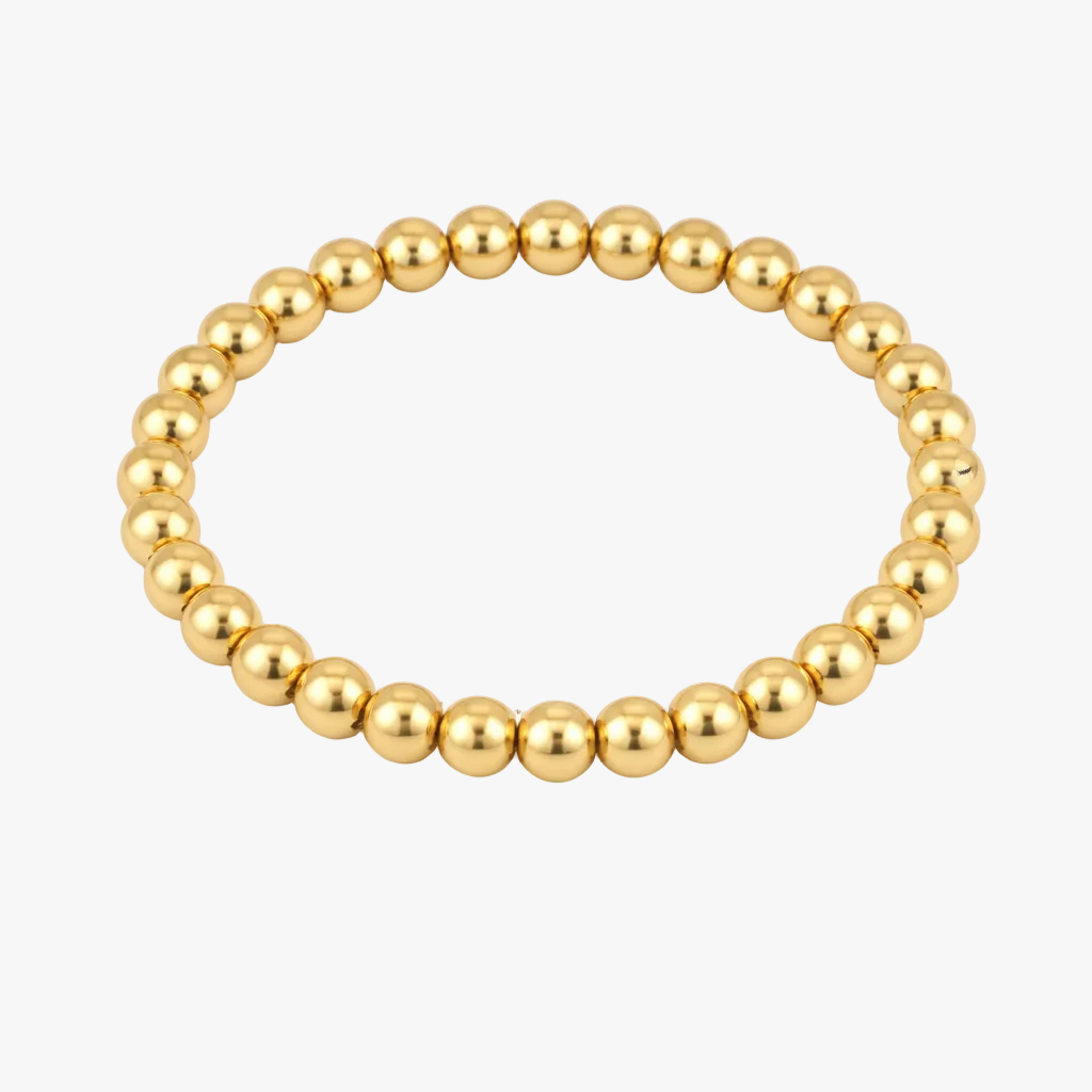 Everyday Gold Bead Bracelet