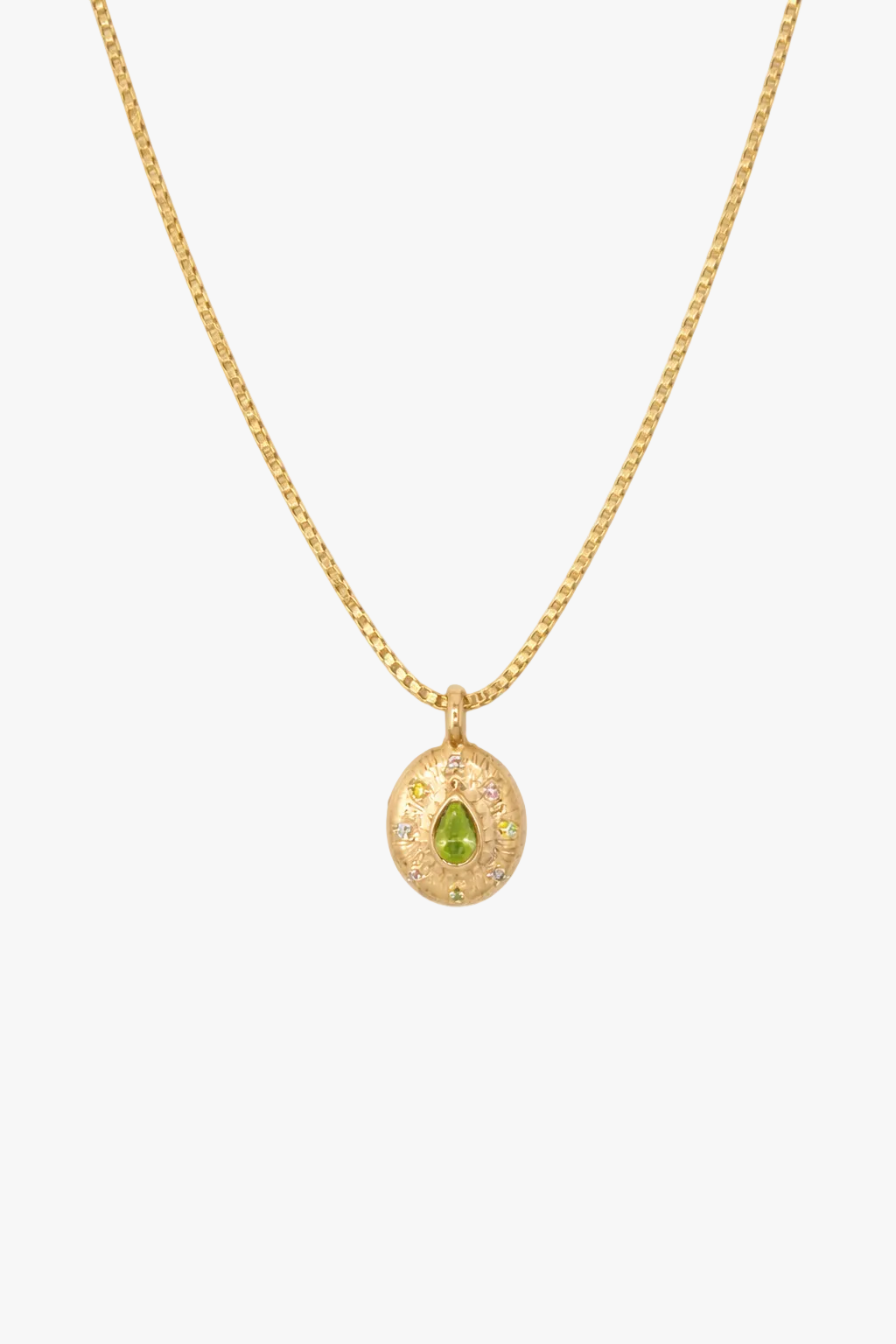 Green Eye Necklace