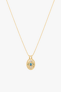 Azure Heirloom Pendant Necklace