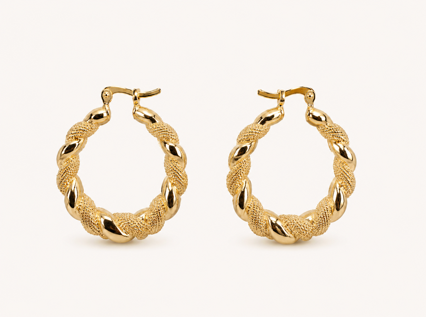 Luxe Twist Hoops
