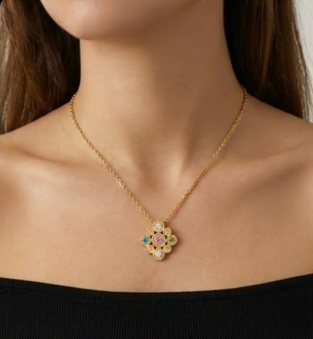 Maribel Mosaic Necklace