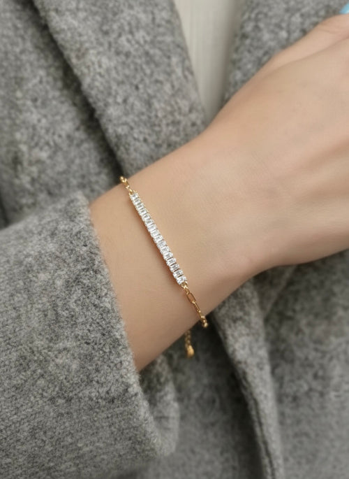 Baguette Crystal Bracelet